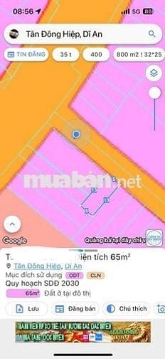 Nhà Mặt Tiền Kinh Doanh Dĩ An – Chỉ 3 tỷ 3  Gần chợ
