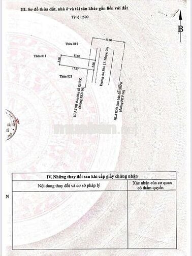 Đất mặt tiền An Phú 17 đối diện chung cư chỉ 4tỷ 080