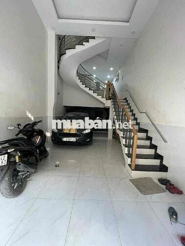 NHÀ PHỐ 5 TẦNG , 56.4M - HUỲNH TẤN PHÁT - QUẬN 7 ,  - XE HƠi ĐỖ CỬA