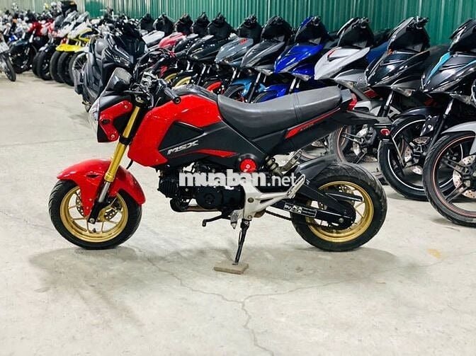 XE MÁYTHANH TÙNG_MSX 125 ĐỎ ĐEN NHẬP THÁI MÁY ZIN
