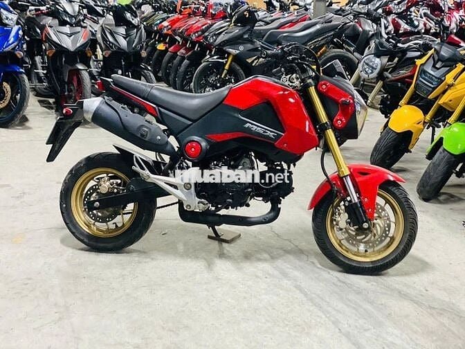 XE MÁYTHANH TÙNG_MSX 125 ĐỎ ĐEN NHẬP THÁI MÁY ZIN