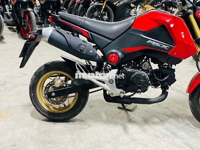 XE MÁYTHANH TÙNG_MSX 125 ĐỎ ĐEN NHẬP THÁI MÁY ZIN