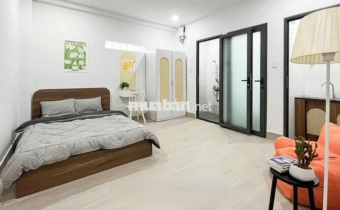 CĂN 1PN TÁCH BẾP XINH FULL NT - ĐH VLU & IUH - EMART PVT, VINCOM, CVVH