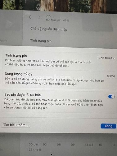 Macbook Air M2 16GB 256GB mới mua 2025 pin sạc 5 lần.