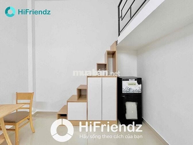 Phòng trọ gác Cao -25m2 -Học viện hàng không -Full nội thất- Tân Bình