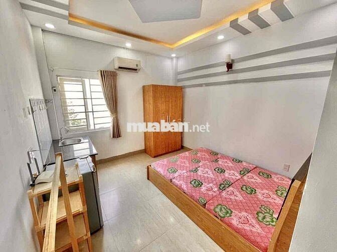 🏡 Căn Hộ Studio Full Nội Thất - Ban Công - Cửa Sổ - Gần Chợ Bà Chiểu 🌹
