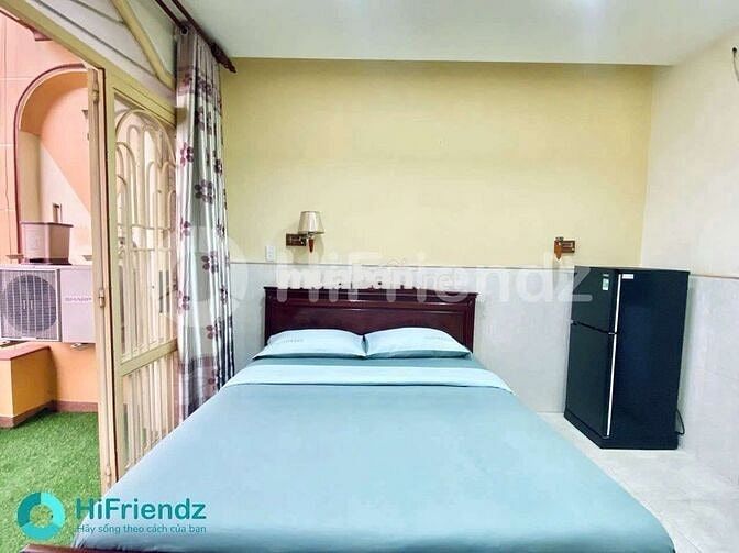 🏡 PHÒNG BAN CÔNG MẶT TIỀN THANG MÁY Q6, PHÙ HỢP CÁC BẠN SINH VIÊN 🏡