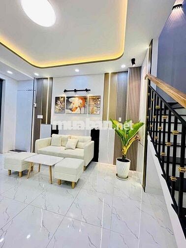 🌾Nhà Đúc 2 Tầng - DT: 4x9 (36m2) - Ngay Gò Dầu, Chỉ 4ty xíu  + Vịtrí: