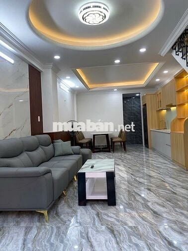 NHÀ LẦU 2 TẦNG ĐƯỜNG 37 - KDC HIỆN HỮU - TÂN KIỂNG - QUẬN 7 - HẺM RỘNG