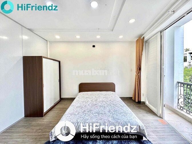 Cho Thuê 1PN Balcon 4ng4xe Full NT Cao Cấp Ngay MT Lạc Long Quân QTb