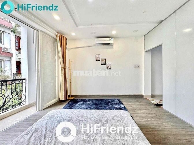 Cho Thuê 1PN Balcon 4ng4xe Full NT Cao Cấp Ngay MT Lạc Long Quân QTb