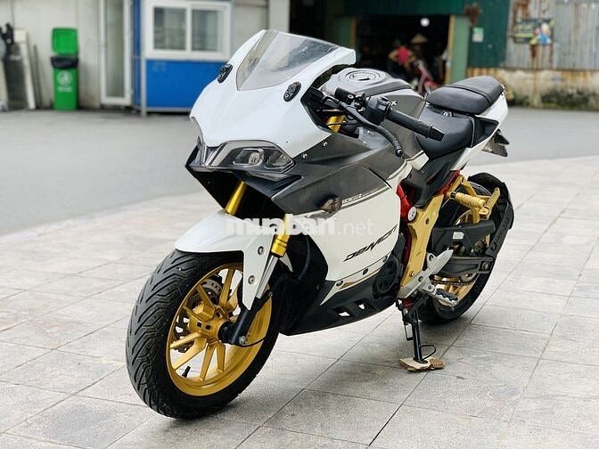 GPX DEMON 150 MÀU XÁM TRẮNG XE ZIN CHẤT CHẠY BỐC.