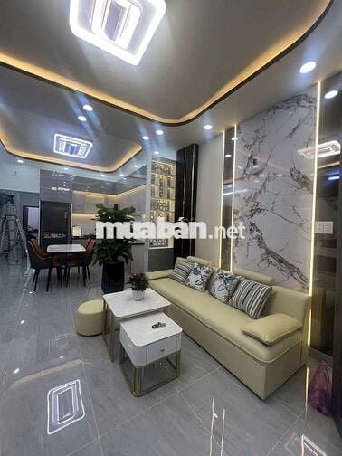 NHÀ MỚI XÂY 80M2 CÓ NỘI THẤT HẺM 2855HUỲNH TẤN PHÁT GẦN PHÀ BÌNH KHÁNH