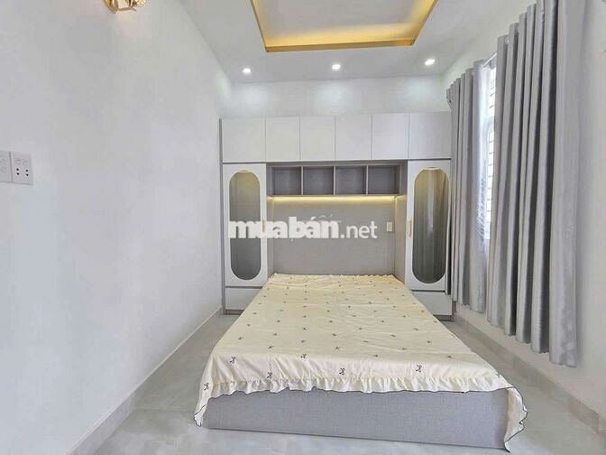 Nhà hxh shr hoàn công đủ Huỳnh Tấn Phát hỗ trợ vay Nhà Bè 3 tầng 4pn