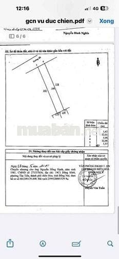 Bán nhà Kp3 Trảng Dài Gần Chợ Quang thắng
