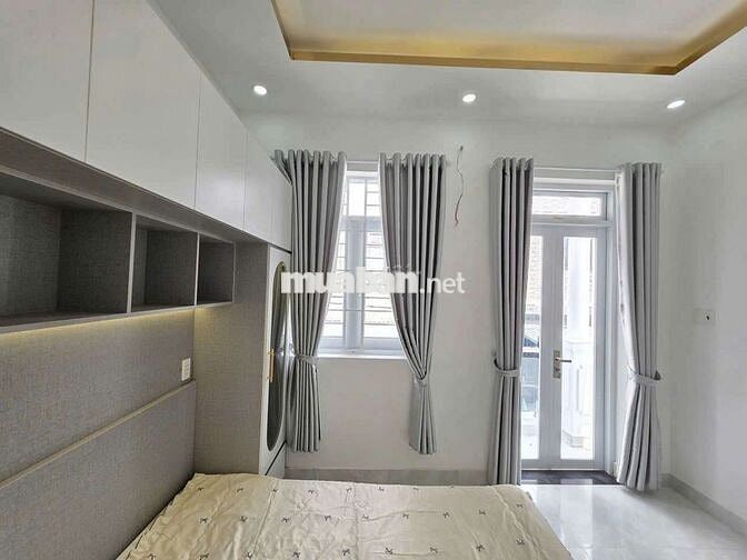 Nhà hxh shr hoàn công đủ Huỳnh Tấn Phát hỗ trợ vay Nhà Bè 3 tầng 4pn