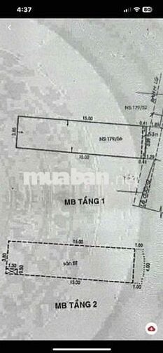 NHÀ 2 TẦNG- HẺM XE TẢI THÔNG- NGAY P hiệp Tân - Tân Phú