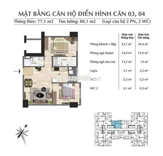 Căn 1404 Eurowindow Riverpark cạnh Vin cổ loa