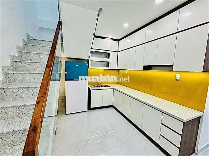 NI SƯ HUỲNH LIÊN–TÂN BÌNH–NHÀ ĐẸP NỞ HẬU–56M²–2 TẦNG–3PN–XE HƠI THÔNG