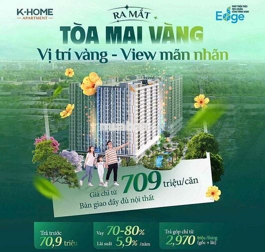 NHÀ Ở XÃ HỘI HOÀ PHÚ - K-HOME NEW CITY MỞ BÁN