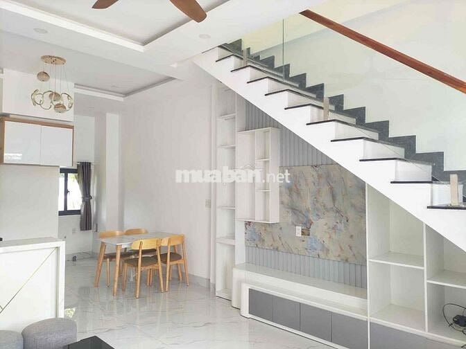 NHÀ ĐỊNH HOÀ- 1 TRỆT LẦU 2pn - DX65 - XÂY MỚI