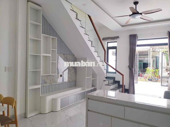 NHÀ ĐỊNH HOÀ- 1 TRỆT LẦU 2pn - DX65 - XÂY MỚI