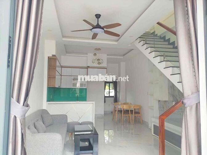 NHÀ ĐỊNH HOÀ- 1 TRỆT LẦU 2pn - DX65 - XÂY MỚI