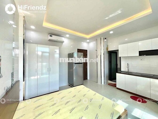 STUDIO FULL NỘI THẤT BANCOL GẦN VÒNG XOAY LÊ ĐẠI HÀNH GẦN UEH, HSU, SP