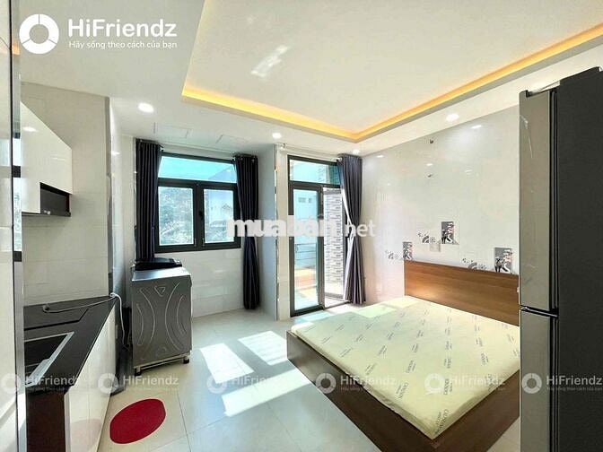 STUDIO FULL NỘI THẤT BANCOL GẦN VÒNG XOAY LÊ ĐẠI HÀNH GẦN UEH, HSU, SP
