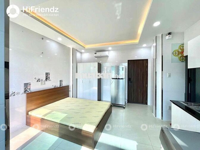 STUDIO FULL NỘI THẤT BANCOL GẦN VÒNG XOAY LÊ ĐẠI HÀNH GẦN UEH, HSU, SP