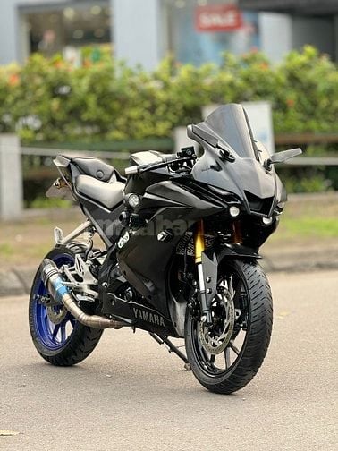 Bán xe moto R15 đen nhám, xe đẹp