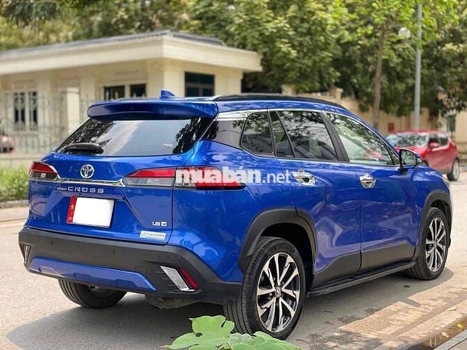 Toyota Corolla Cross 1.8V sx 2021 màu xanh
