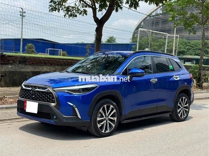 Toyota Corolla Cross 1.8V sx 2021 màu xanh