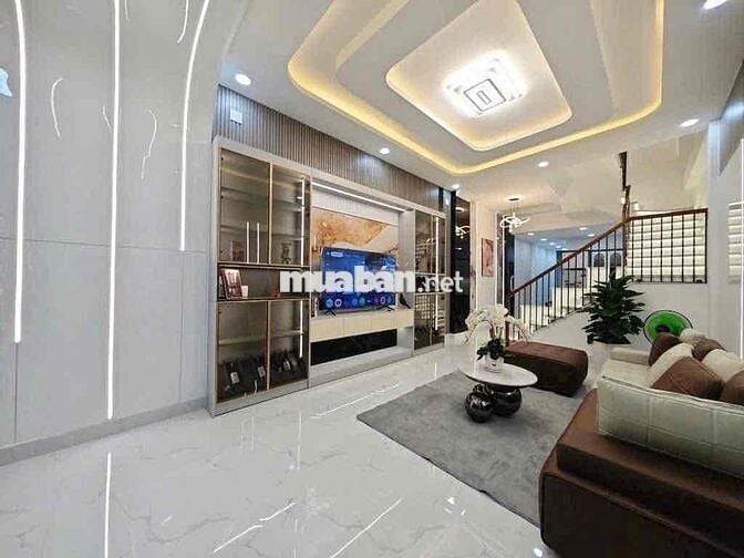 Nhà Phố Mới Keng Xe Hơi Vào Nhà Trương Thị Hoa (4x20m) 3PN 18tr