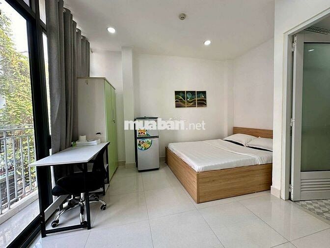 Studio Ban Công, Ngay Công Viên Gia Định, Gần Sân Bay, Full Nội Thất