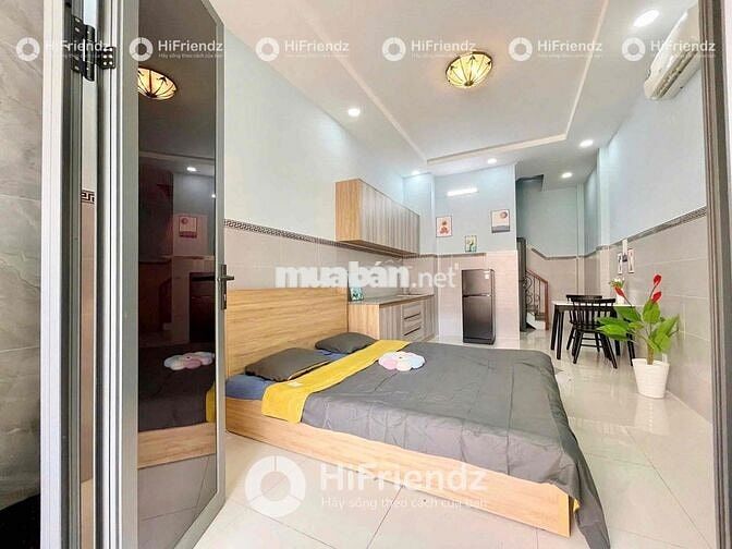 TRỐNG CĂN HỘ DẠNG TRỆT - FULL NỘI THẤT GẦN NHÀ THỜ PHAOLO
