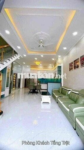 Cho Thuê Nhà 1Trệt 2Lầu 4PN Hiệp Thành Ngay Chợ & Trường Học Việt Anh