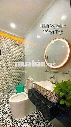 Cho Thuê Nhà 1Trệt 2Lầu 4PN Hiệp Thành Ngay Chợ & Trường Học Việt Anh
