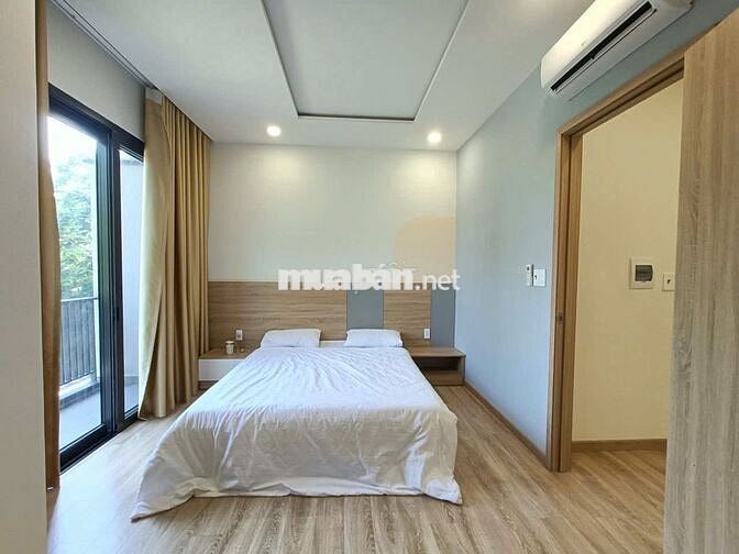 Cho thuê nhà phố vườn 1 trệt 1 lầu 2pn 3vs mới, thoáng mát, yên tĩnh