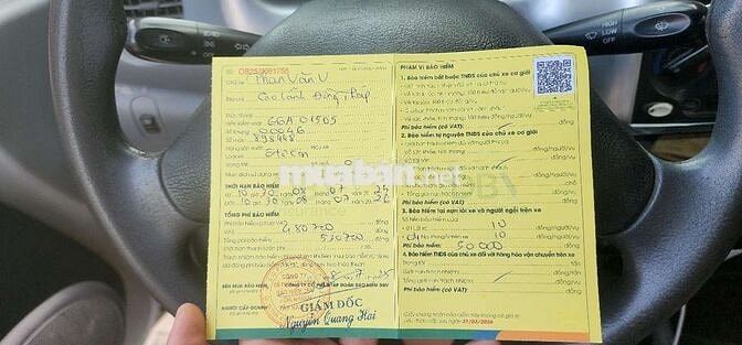 Deawoo Matiz 1999 0.8 MT, chính chủ ủy quyền