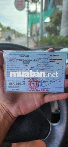 Deawoo Matiz 1999 0.8 MT, chính chủ ủy quyền