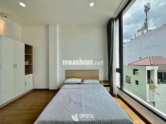 CHDV full nội thất studio ban công, cửa sổ cực thoáng ngay Etown TB