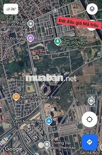 Cần bán 61, 6m2 đất thổ cư Yên Nghĩa Hà Đông Hà Nội