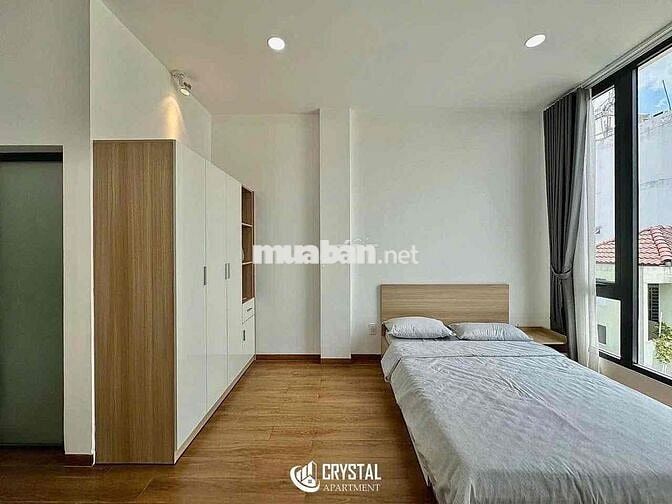 CHDV full nội thất studio ban công, cửa sổ cực thoáng ngay Etown TB