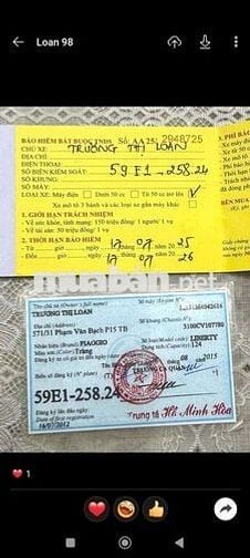 CHÍNH CHỦ BÁN XE LYBERTY - CÀ VẸT ĐẦY ĐỦ