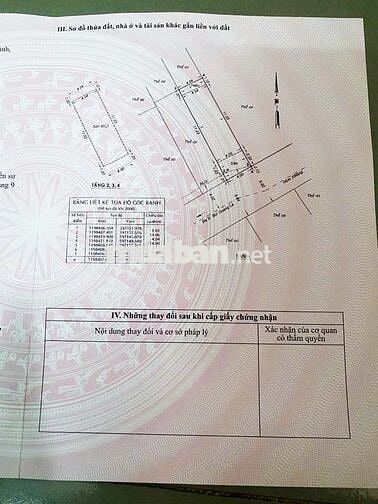 Bán nhà 4 tầng 62m2, đường lớn xe tải 8m thông Bùi Quang Là, Gò Vấp.