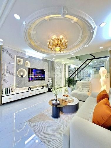 BÁN NHÀ ĐẸP MỚI HOÀN THIỆN HẺM XE HƠI TỚI NHÀ
