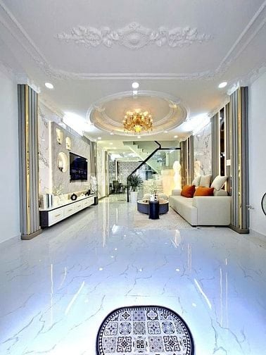BÁN NHÀ ĐẸP MỚI HOÀN THIỆN HẺM XE HƠI TỚI NHÀ