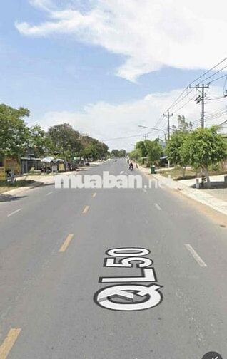 giá ngon đất đẹp nằm trên mặt tiền ql50 xã tân trung thị xã gò công