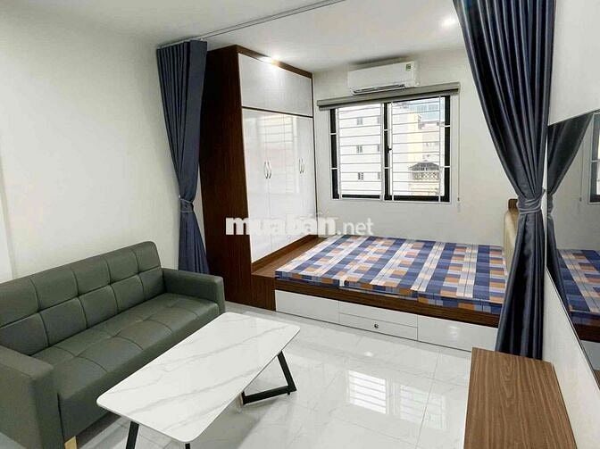 CHO THUÊ STUDIO FULL NỘI THẤT MÁY GIẶT RIÊNG NGAY PHỐ DỊCH VỌNG HẬU